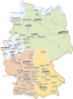 nemacka mapa Парохије | Српска Православна Епархија франкфуртска и све Немачке nemacka mapa